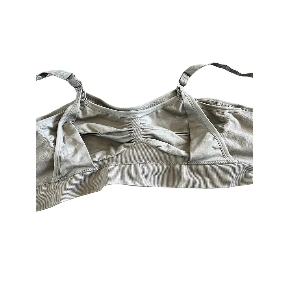 KINDRED BRAVELY Maternity Sublime Hands-Free Pumping and Nursing Bra in Grey